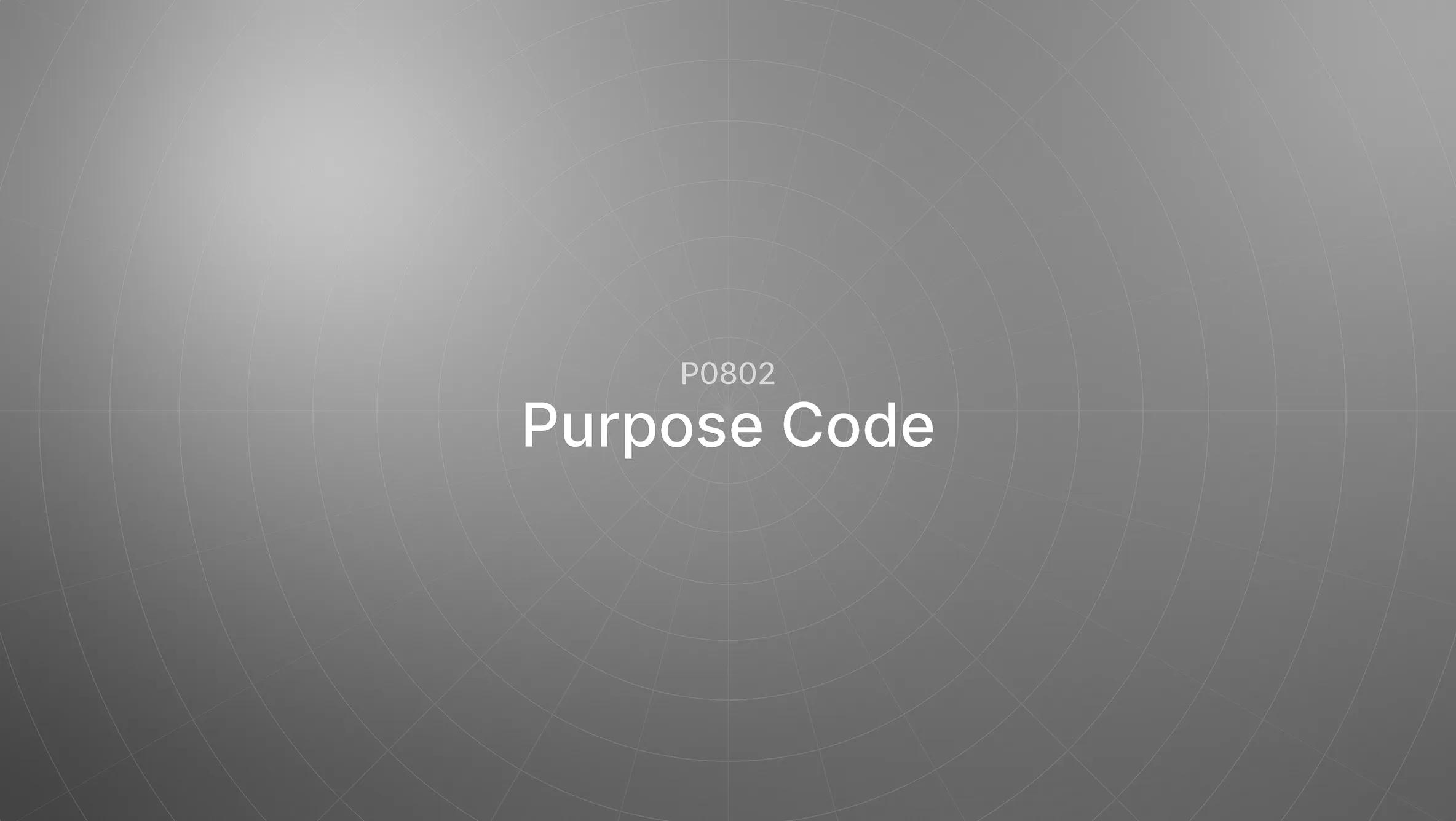 P0802 Purpose Code: A Guide for Software Services Payments